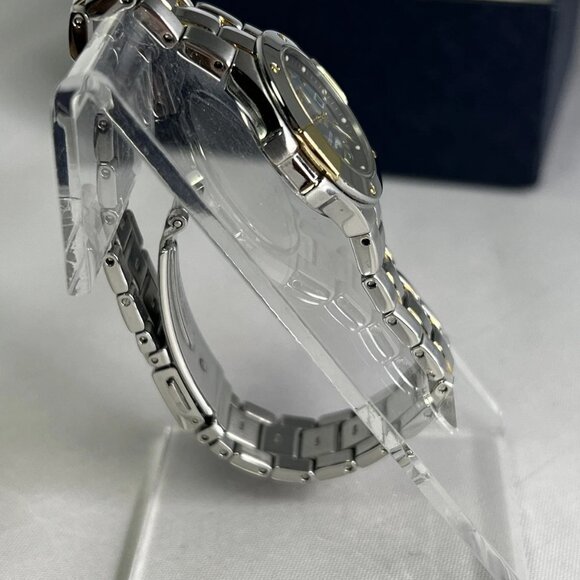 Seiko Coutura Womens Watch 7N82-0CA0 MOP Dial Two Tone Sapphire Crystal 25mm - Picture 5 of 10